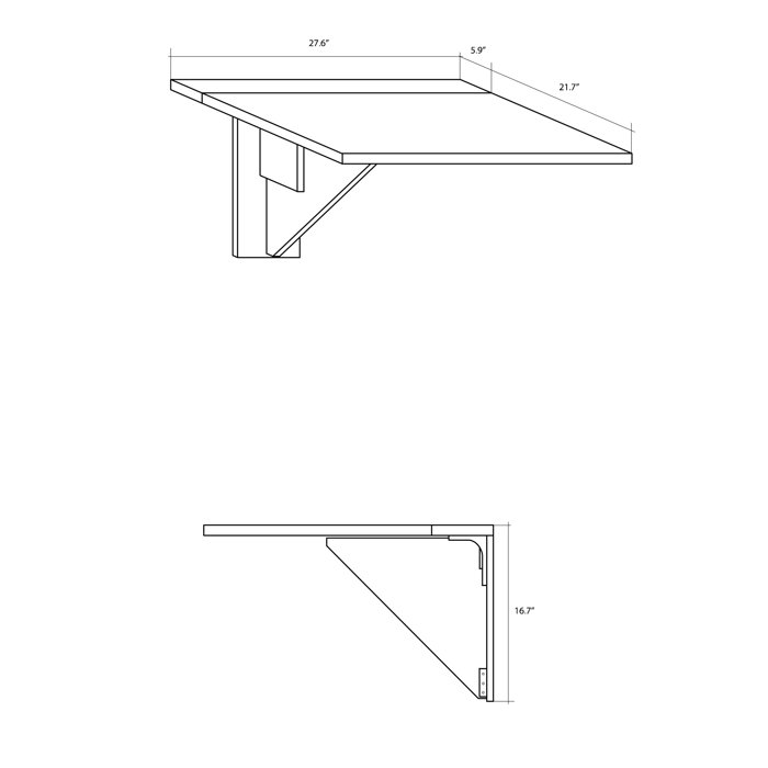 Latitude Run® Clarabelle Drop Leaf Dining Table & Reviews Wayfair